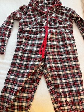 Sleep Sense Flannel Pajama Long Sleeve Set